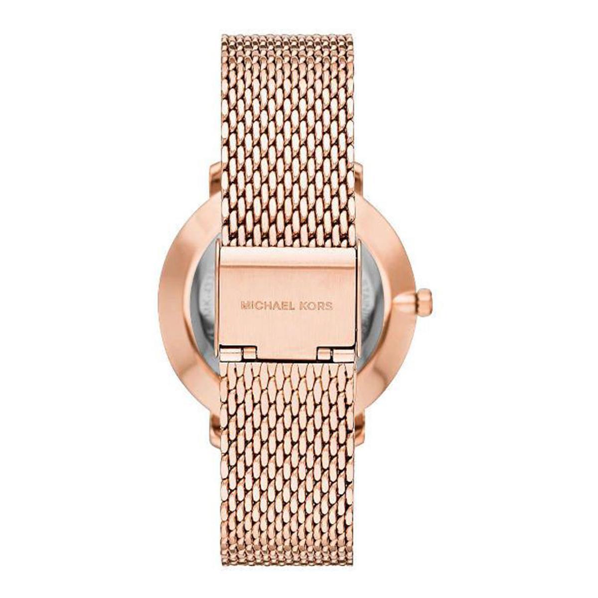Michael Kors MK4340 Pyper Quartz Crystal Rose Gold Dial Ladies Watch Michael Kors MK4340 Pyper Quartz Crystal Rose Gold Dial Ladies Watch